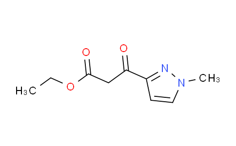 CAS No. 958132-55-3, Ethyl 3-(1-Methyl-1H-pyrazol-3-yl)-3-oxopropanoate