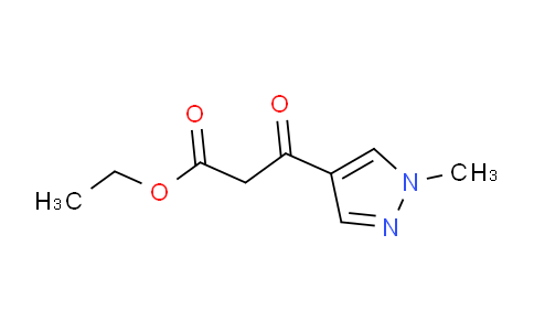 CAS No. 1104243-87-9, Ethyl 3-(1-methyl-1H-pyrazol-4-yl)-3-oxopropanoate