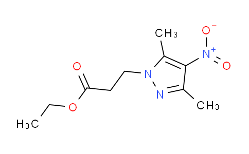 CAS No. 512810-06-9, Ethyl 3-(3,5-dimethyl-4-nitro-1H-pyrazol-1-yl)propanoate