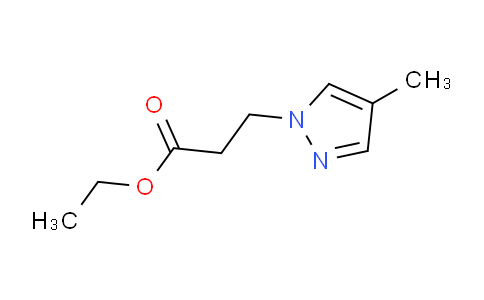 CAS No. 1159697-46-7, Ethyl 3-(4-methyl-1H-pyrazol-1-yl)propanoate