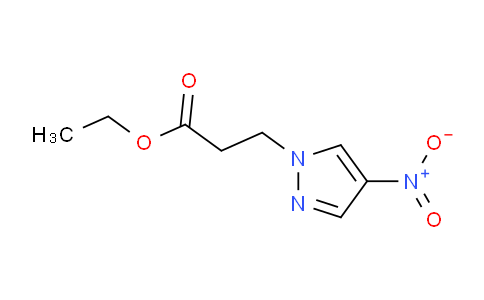 CAS No. 512809-69-7, Ethyl 3-(4-nitro-1H-pyrazol-1-yl)propanoate