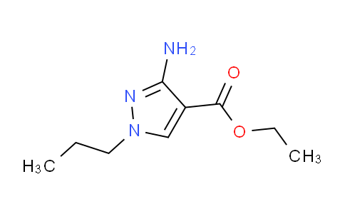 CAS No. 122799-96-6, Ethyl 3-amino-1-propyl-1H-pyrazole-4-carboxylate