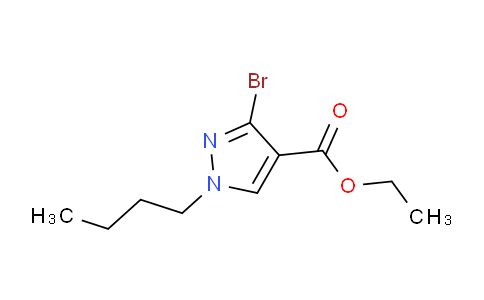 CAS No. 1399664-04-0, Ethyl 3-bromo-1-butyl-1H-pyrazole-4-carboxylate