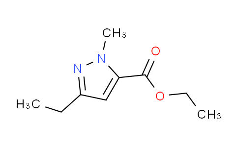 CAS No. 128537-26-8, Ethyl 3-ethyl-1-methyl-1H-pyrazole-5-carboxylate
