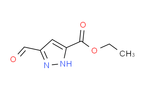 CAS No. 56563-30-5, Ethyl 3-formyl-1H-pyrazole-5-carboxylate