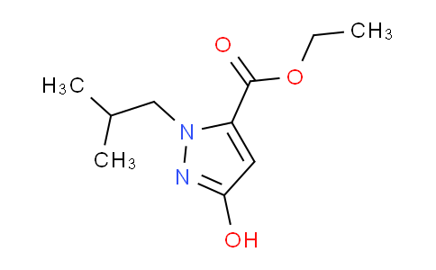 CAS No. 1447962-10-8, Ethyl 3-hydroxy-1-isobutyl-1H-pyrazole-5-carboxylate