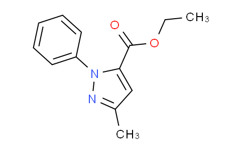CAS No. 81153-63-1, Ethyl 3-methyl-1-phenyl-1H-pyrazole-5-carboxylate