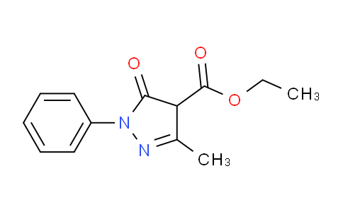 CAS No. 29711-06-6, Ethyl 3-methyl-5-oxo-1-phenyl-4,5-dihydro-1H-pyrazole-4-carboxylate