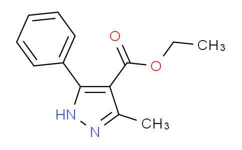 CAS No. 76923-16-5, Ethyl 3-methyl-5-phenyl-1H-pyrazole-4-carboxylate