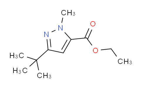 CAS No. 133261-10-6, Ethyl 3-tert-Butyl-1-methylpyrazole-5-carboxylate