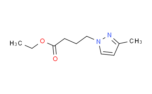 CAS No. 1171364-51-4, Ethyl 4-(3-methyl-1H-pyrazol-1-yl)butanoate
