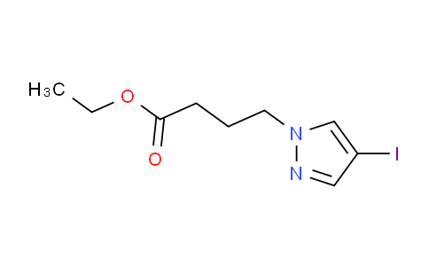 CAS No. 1354706-70-9, Ethyl 4-(4-iodo-1H-pyrazol-1-yl)butanoate