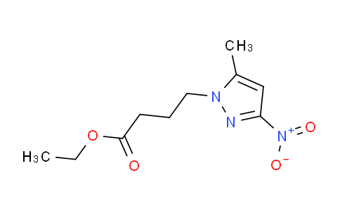CAS No. 898053-56-0, Ethyl 4-(5-methyl-3-nitro-1H-pyrazol-1-yl)butanoate
