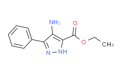 CAS No. 70015-76-8, Ethyl 4-amino-3-phenyl-1H-pyrazole-5-carboxylate