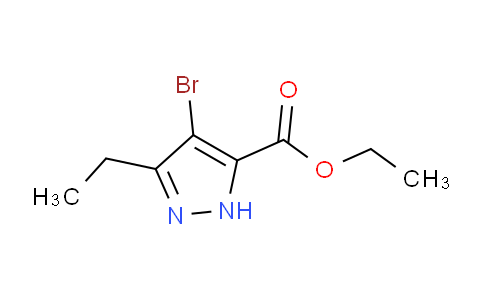 CAS No. 1354829-67-6, Ethyl 4-bromo-3-ethyl-1H-pyrazole-5-carboxylate