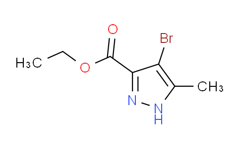 CAS No. 6076-14-8, Ethyl 4-bromo-5-methyl-1H-pyrazole-3-carboxylate