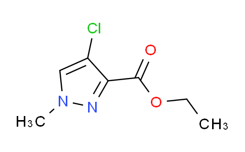 CAS No. 942853-19-2, Ethyl 4-chloro-1-methyl-1H-pyrazole-3-carboxylate