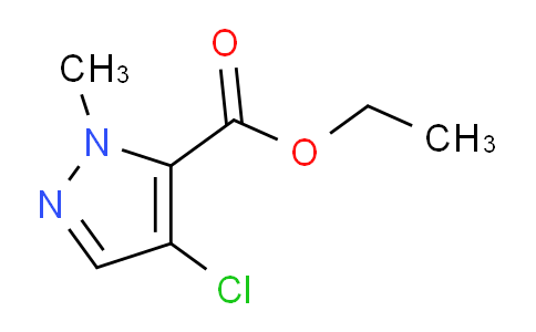 CAS No. 400877-55-6, Ethyl 4-chloro-1-methyl-1H-pyrazole-5-carboxylate
