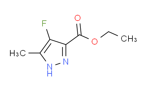 CAS No. 681034-80-0, Ethyl 4-fluoro-5-methyl-1H-pyrazole-3-carboxylate
