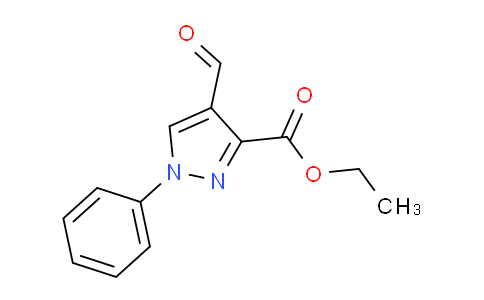 CAS No. 1156510-01-8, Ethyl 4-formyl-1-phenyl-1H-pyrazole-3-carboxylate