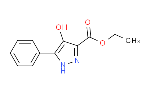 CAS No. 34035-06-8, Ethyl 4-hydroxy-5-phenyl-1H-pyrazole-3-carboxylate