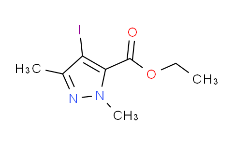 CAS No. 153208-27-6, Ethyl 4-iodo-1,3-dimethyl-1H-pyrazole-5-carboxylate