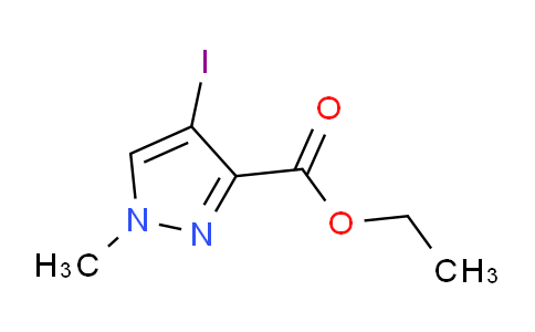 CAS No. 1354705-40-0, Ethyl 4-iodo-1-methyl-1H-pyrazole-3-carboxylate
