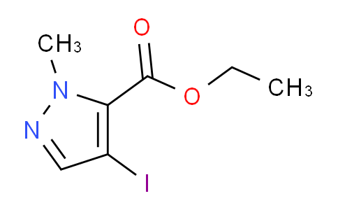 CAS No. 1354705-42-2, Ethyl 4-iodo-1-methyl-1H-pyrazole-5-carboxylate