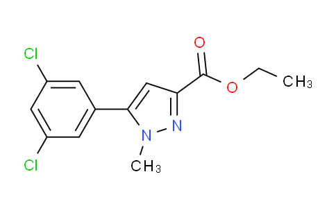 CAS No. 1565827-84-0, Ethyl 5-(3,5-dichlorophenyl)-1-methyl-1H-pyrazole-3-carboxylate