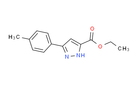 CAS No. 595610-41-6, Ethyl 5-(4-methylphenyl)-2H-pyrazole-3-carboxylate