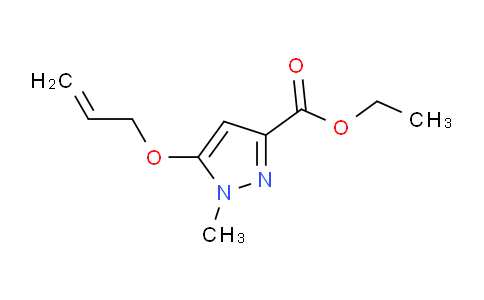 CAS No. 1239844-58-6, Ethyl 5-(allyloxy)-1-methyl-1H-pyrazole-3-carboxylate