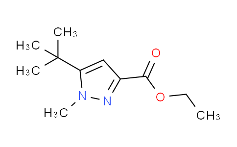 CAS No. 194289-30-0, Ethyl 5-(tert-butyl)-1-methyl-1H-pyrazole-3-carboxylate