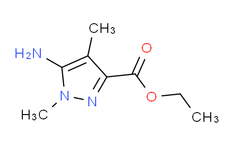 CAS No. 1174305-86-2, Ethyl 5-amino-1,4-dimethyl-1H-pyrazole-3-carboxylate