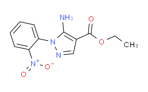 CAS No. 16459-33-9, Ethyl 5-amino-1-(2-nitrophenyl)-1H-pyrazole-4-carboxylate