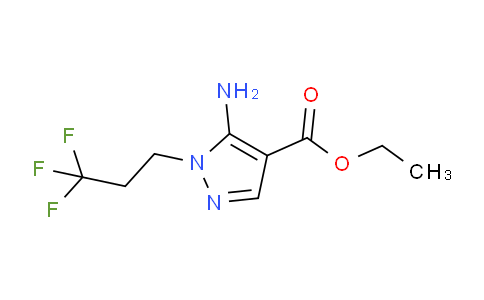 CAS No. 1956380-28-1, Ethyl 5-amino-1-(3,3,3-trifluoropropyl)-1H-pyrazole-4-carboxylate