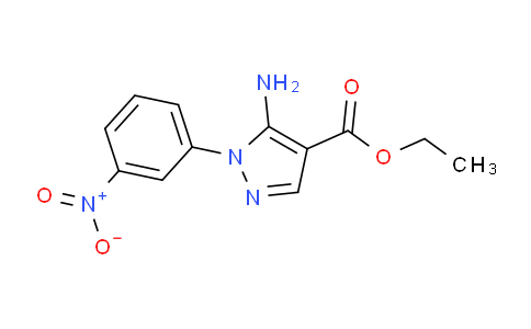 CAS No. 16459-34-0, Ethyl 5-amino-1-(3-nitrophenyl)-1H-pyrazole-4-carboxylate
