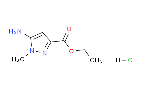CAS No. 1253790-61-2, Ethyl 5-amino-1-methyl-1H-pyrazole-3-carboxylate hydrochloride