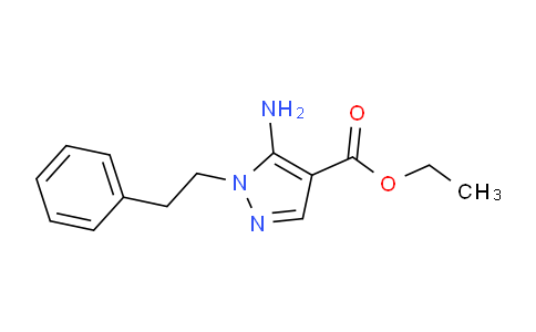 CAS No. 252903-25-6, Ethyl 5-amino-1-phenethyl-1H-pyrazole-4-carboxylate