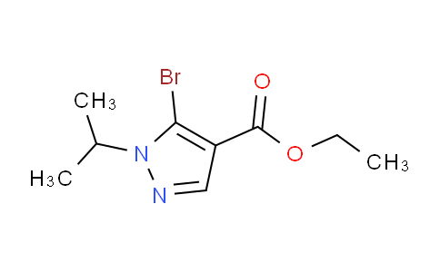 CAS No. 1374257-90-5, Ethyl 5-bromo-1-isopropyl-1H-pyrazole-4-carboxylate