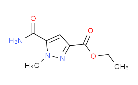 CAS No. 512808-34-3, Ethyl 5-carbamoyl-1-methyl-1H-pyrazole-3-carboxylate