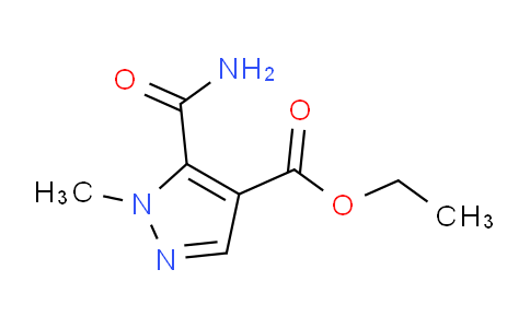 CAS No. 81303-52-8, Ethyl 5-carbamoyl-1-methyl-1H-pyrazole-4-carboxylate