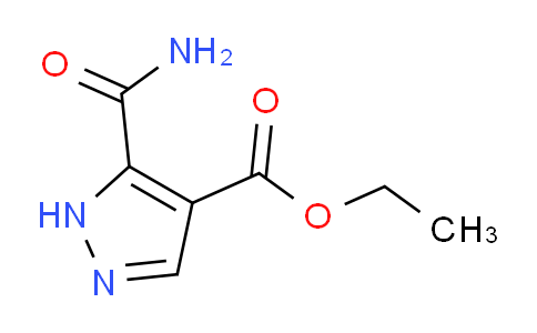 CAS No. 119741-54-7, Ethyl 5-carbamoyl-1H-pyrazole-4-carboxylate