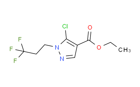 CAS No. 1956318-15-2, Ethyl 5-chloro-1-(3,3,3-trifluoropropyl)-1H-pyrazole-4-carboxylate