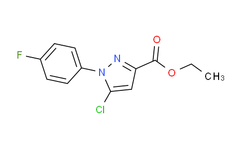 CAS No. 1269293-49-3, Ethyl 5-chloro-1-(4-fluorophenyl)-1H-pyrazole-3-carboxylate