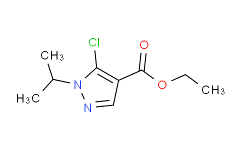 CAS No. 1437457-72-1, Ethyl 5-chloro-1-isopropyl-1H-pyrazole-4-carboxylate