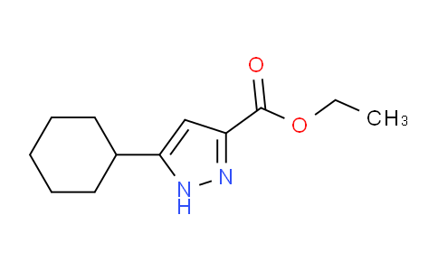 CAS No. 349496-66-8, Ethyl 5-cyclohexyl-1H-pyrazole-3-carboxylate