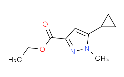 CAS No. 1223748-44-4, Ethyl 5-cyclopropyl-1-methyl-1H-pyrazole-3-carboxylate