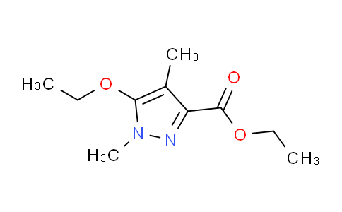 CAS No. 1239844-62-2, Ethyl 5-ethoxy-1,4-dimethyl-1H-pyrazole-3-carboxylate