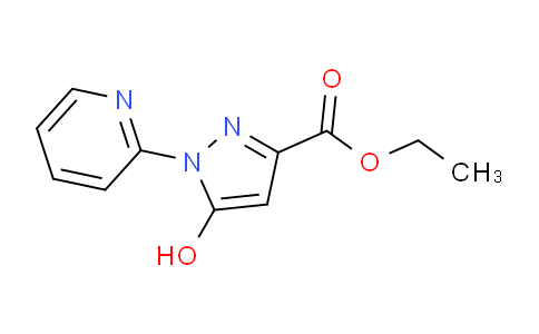 CAS No. 1239772-37-2, Ethyl 5-hydroxy-1-(pyridin-2-yl)-1H-pyrazole-3-carboxylate