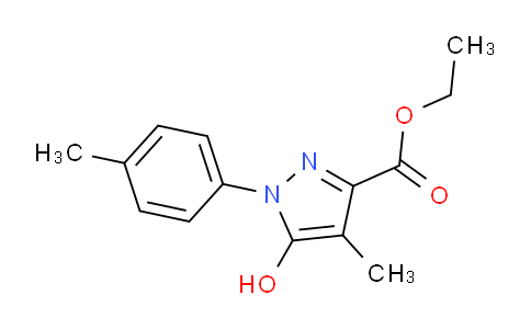MC649799 | 274253-18-8 | Ethyl 5-hydroxy-4-methyl-1-(p-tolyl)-1H-pyrazole-3-carboxylate